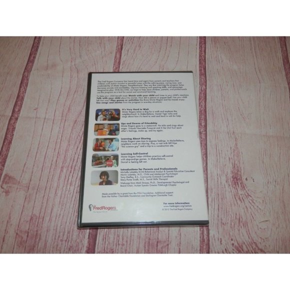 NEW Mister Rodgers Friends & Feelings DVD Children With Autism Learning 3644 - Picture 2 of 6